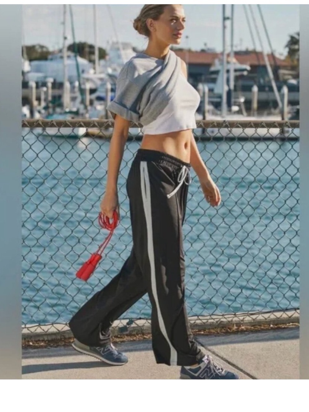 Anthropologie daily practice track pants